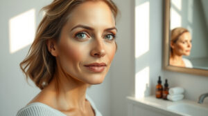 Flacidez na Pele Madura: Como os Peptídeos Ajudam