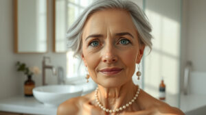 Flacidez na pele madura e como os peptídeos ajudam