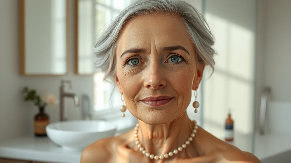 Flacidez na pele madura e como os peptídeos ajudam