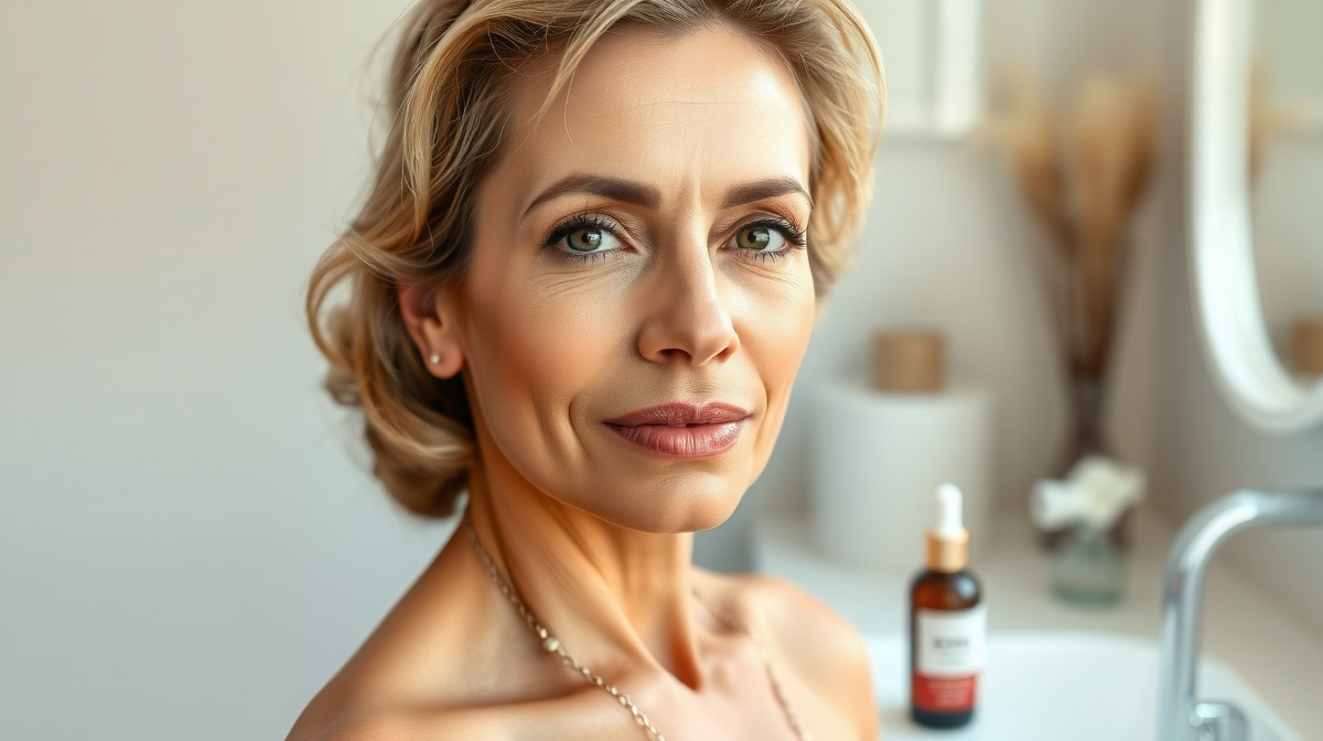 Hidratação Eficaz para Skincare Pele Madura