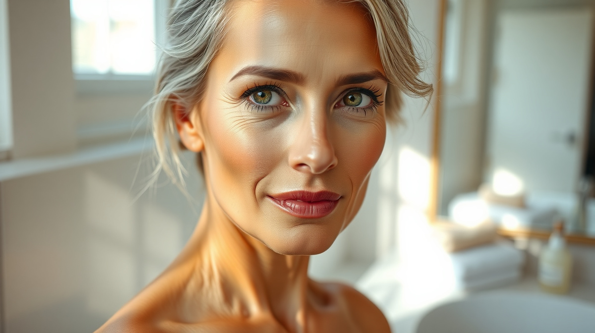 Hidratação Eficaz para Skincare em Pele Madura