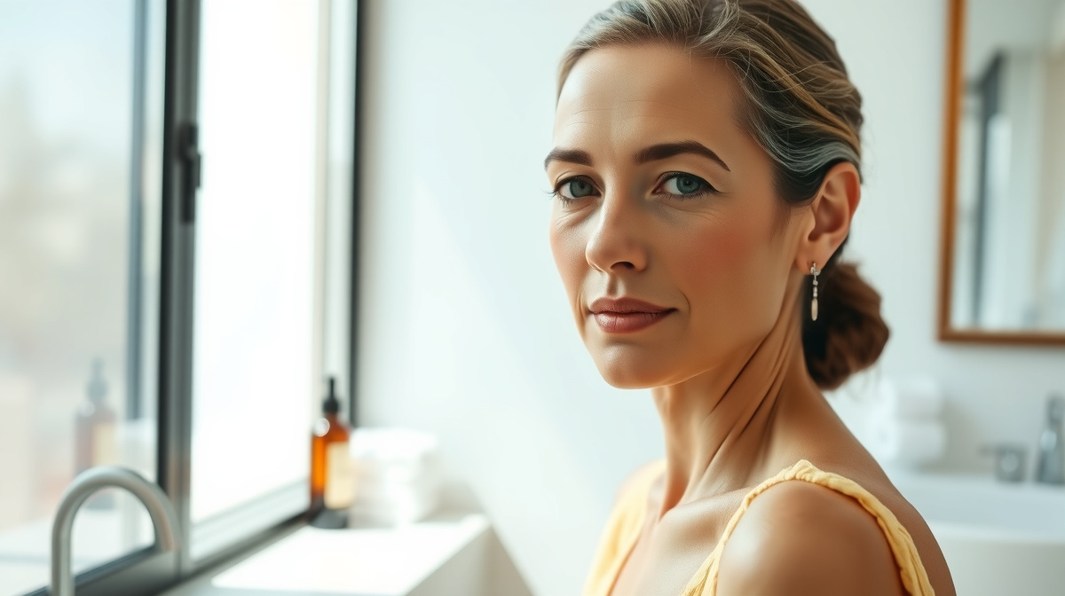 Rotina de Skincare para Hidratação da Pele Madura