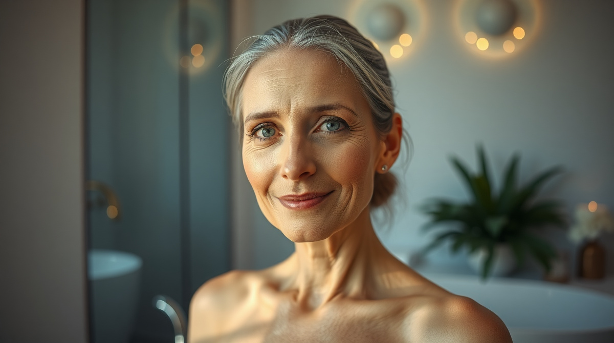 Cuidando da Flacidez na Pele Madura com Peptídeos