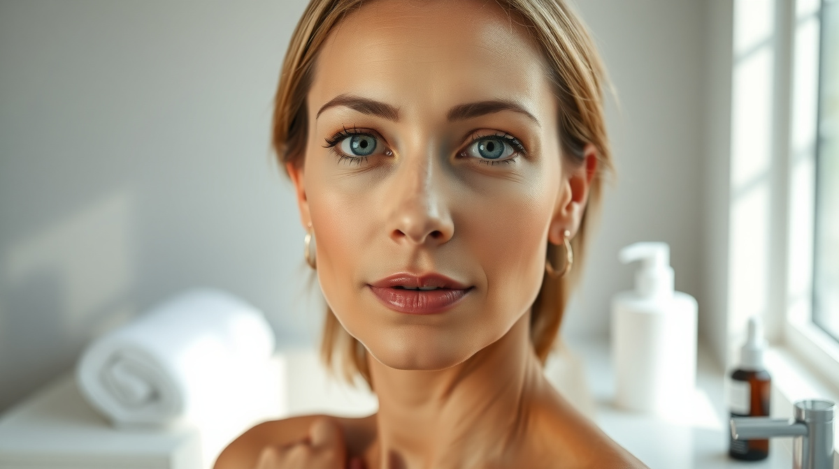 Como combater a flacidez na skincare de pele madura