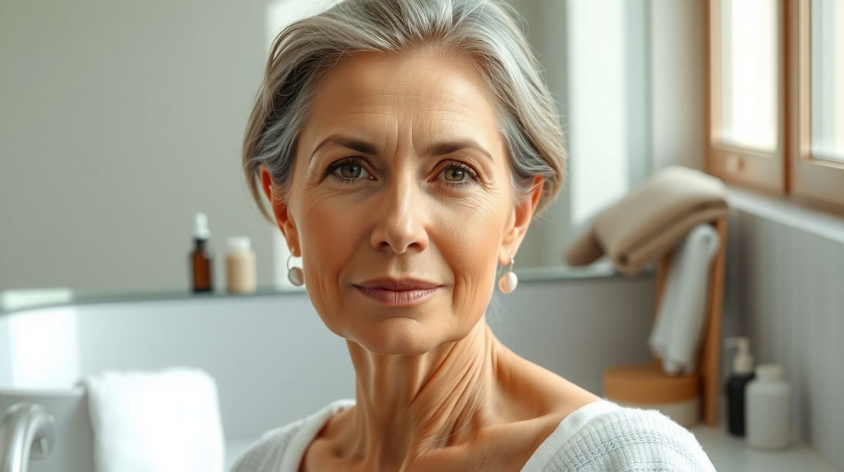 Hidratação e Cuidados com Skincare para Pele Madura